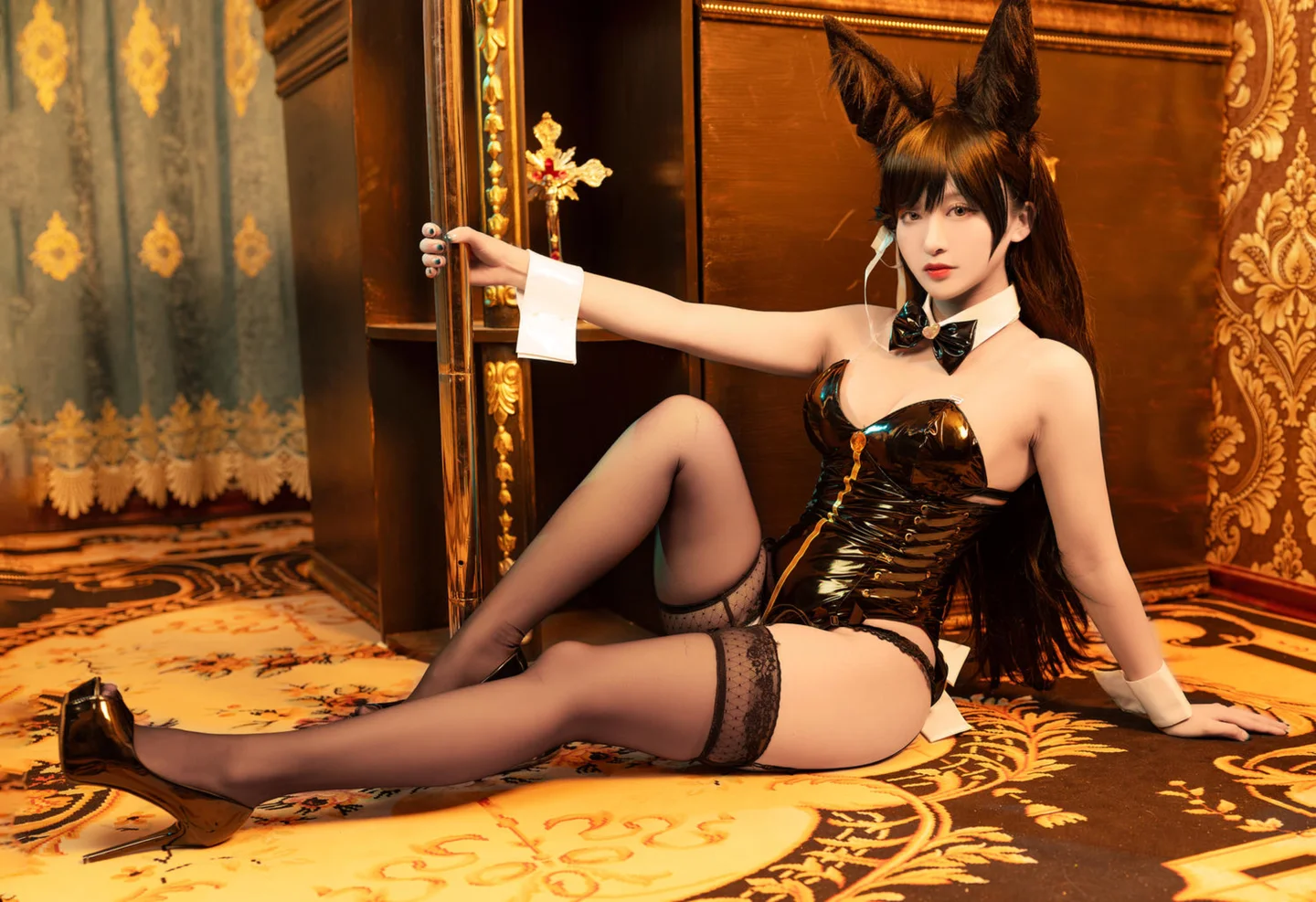 洛璃LoLiSAMA - No.081 爱宕兔女郎 [50P-1.22GB] tg@simisebaisi 【丝足阁】023.webp